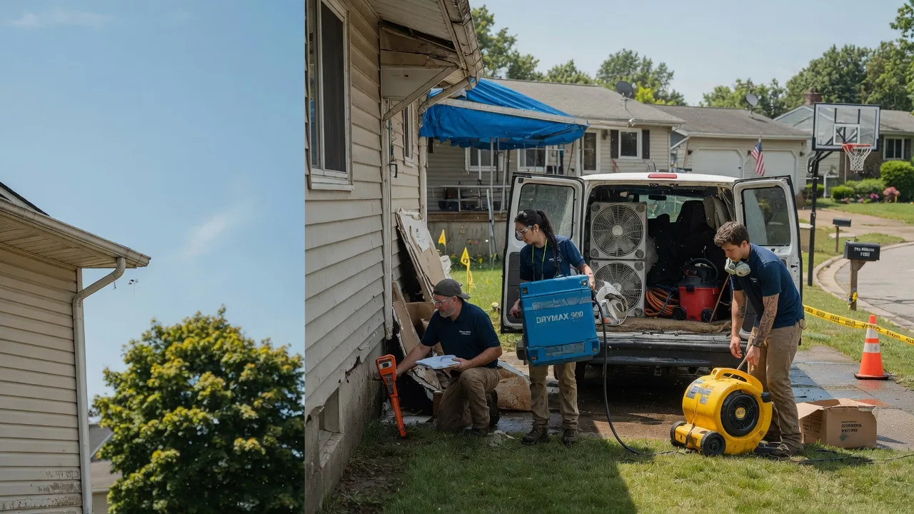 Ceiling Leak Cleanup in Bradford, NY near me
