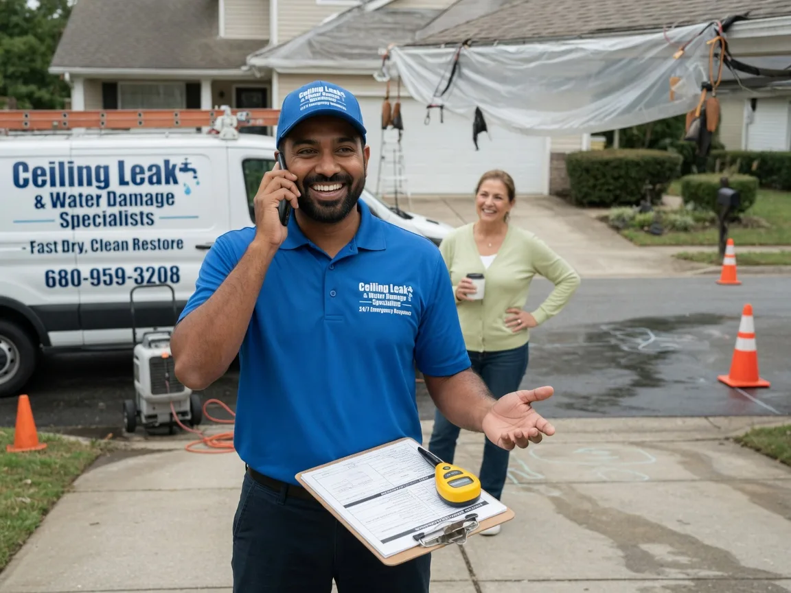 Ceiling Leak Cleanup Bradford, NY FAQs